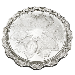 Silver Plated Salvers