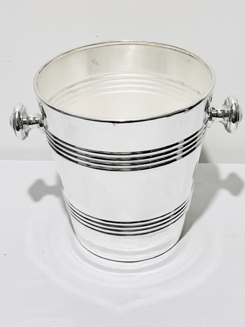 Traditional Antique Silver Plated Champagne Bucket or Wine Cooler (c.1900)