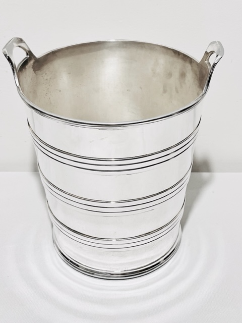 Silver Plated Maple & Co Champagne Bucket or Wine Cooler (c.1920)