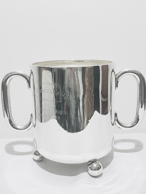 Antique Silver Plated Wine Cooler Trophy (c.1900)