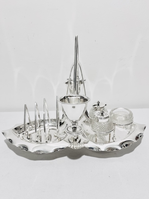 Antique Silver Plated Breakfast Set (c.1900)