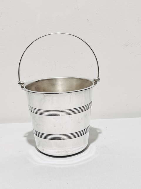 Vintage Ice Pail by Angora Silver Plate Co of Sheffield (c.1940)
