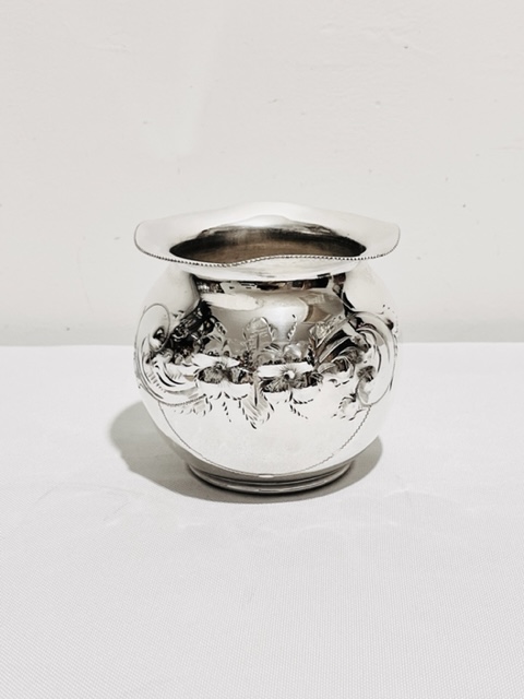 Charming Antique Silver Plated Fern Pot (c.1880)