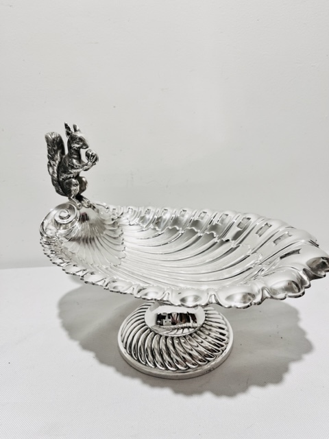 WMF Novelty Antique Silver Plated Nut Dish (c.1890)