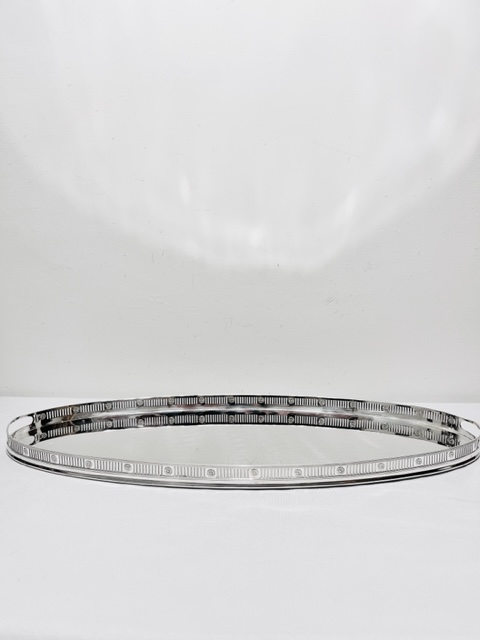 Smart Antique Silver Plated Tray by Mappin & Webb (c.1900)