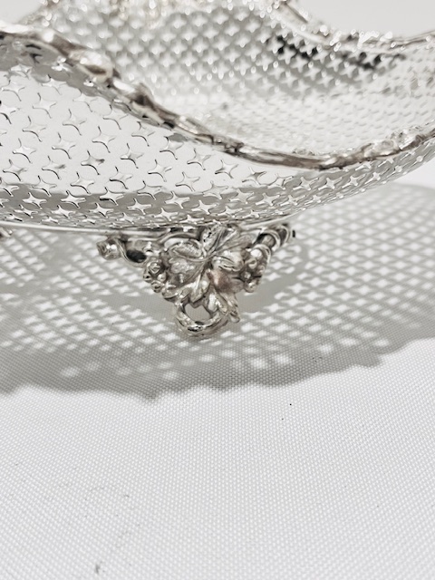 Super Quality Antique Silver Plated Fruit or Bread Basket
