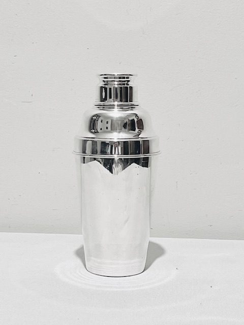 Vintage 3 Piece Silver Plated Cocktail Shaker