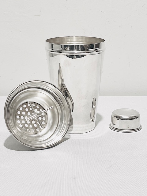 Vintage James Dixon & Sons Silver Plated Cocktail Shaker