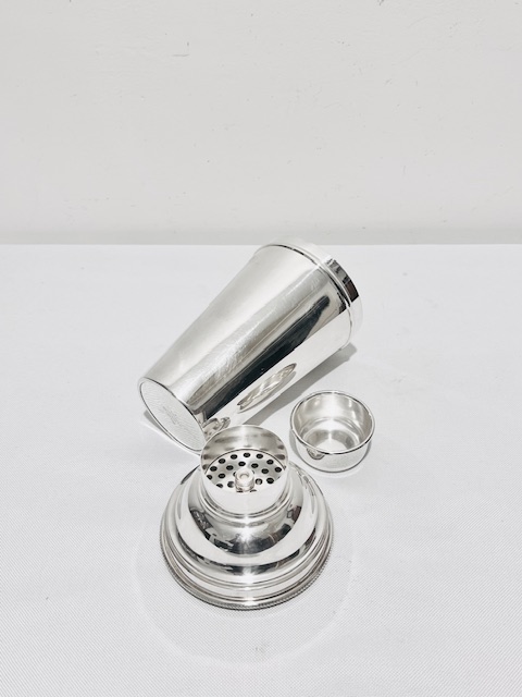 Vintage James Dixon & Sons Silver Plated Cocktail Shaker
