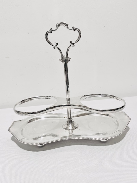 Smart Antique Silver Plated Strawberry Set