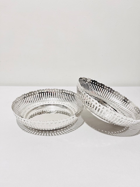 Antique Silver Plated Cake Stand c1910 British Made