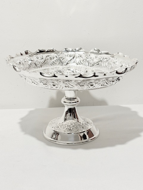 Antique Silver Plated Comport by James Dixon & Sons