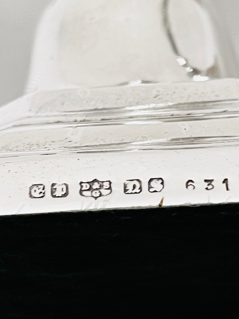 Pair of Antique Davis & Sons of Glasgow Silver Plated Candlesticks