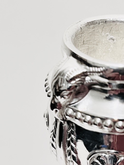 Charming Pair of Antique Silver Plated Candlesticks