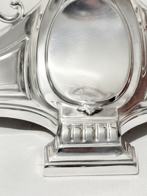 Antique Silver Plated Candelabra Centrepiece in the Art Nouveau Fashion Antique Silver Plated Candelabra Centrepiece in the Art Nouveau Fashion