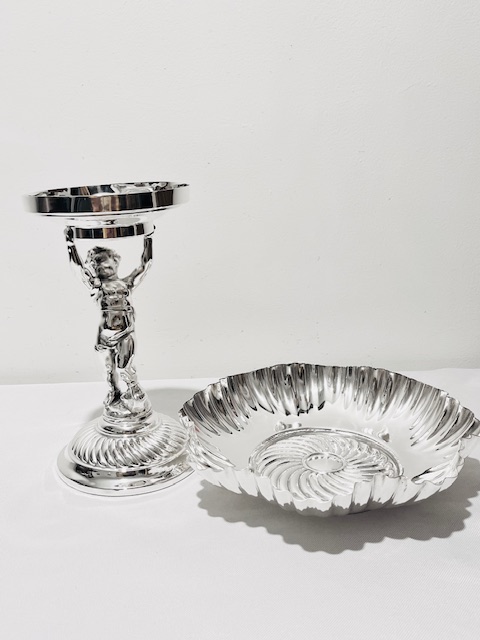 Antique Silver Plated Comport or Tazza by WMF