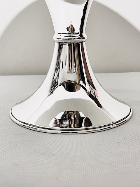 Very Large Antique Silver Plated Cake Stand Comport