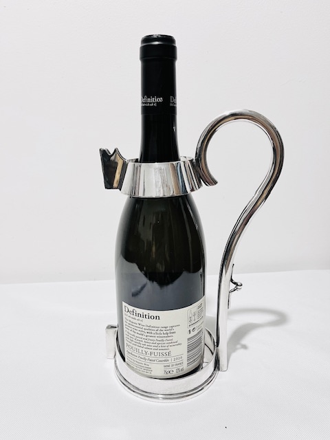 Smart Wine or Spirit Bottle Holder by Mappin & Webb (c.1900)
