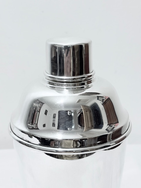 Vintage P H Vogel Silver Plated Cocktail Shaker