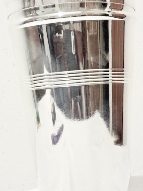 Stylish Vintage Silver Plated Cocktail Shaker