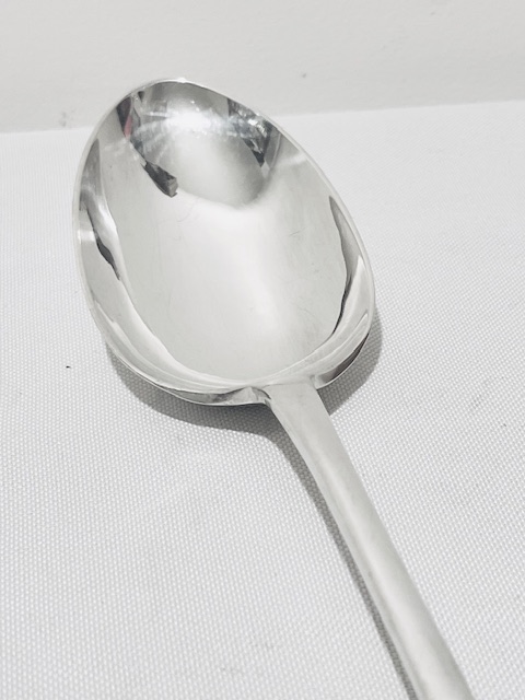 Smart Antique Silver Plated Long Handle Basting or Gravy Spoon