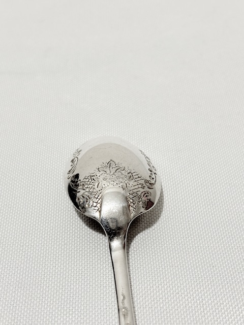 Antique Silver Plated Tea Spoon in Original Presentation Box