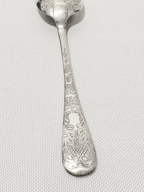 Antique Silver Plated Tea Spoon in Original Presentation Box