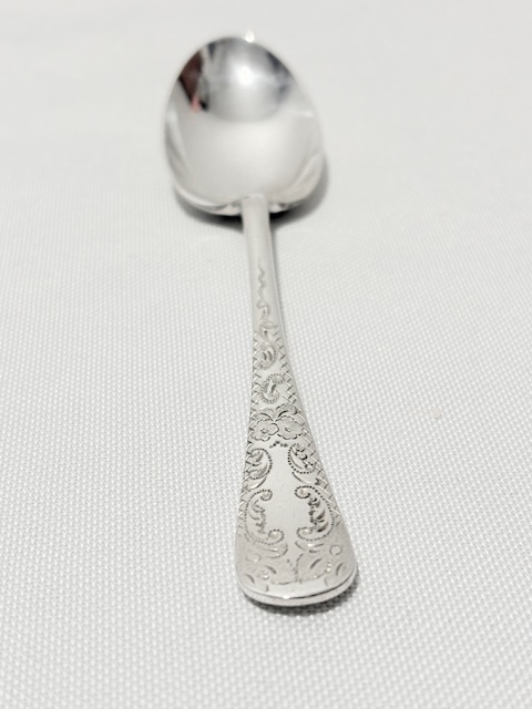 Antique Silver Plated Tea Spoon in Original Presentation Box
