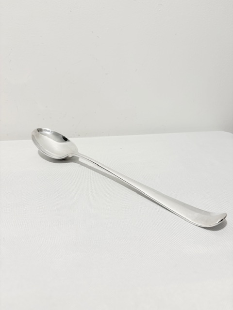 Antique Silver Plated Long Handle Basting or Gravy Spoon