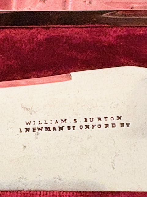 Antique Boxed Silver Plated Meat Carving Set