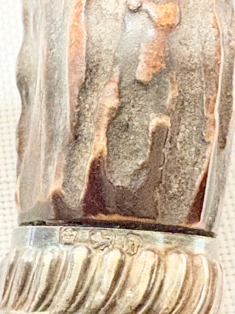 Antique Boxed Silver Plated Meat Carving Set