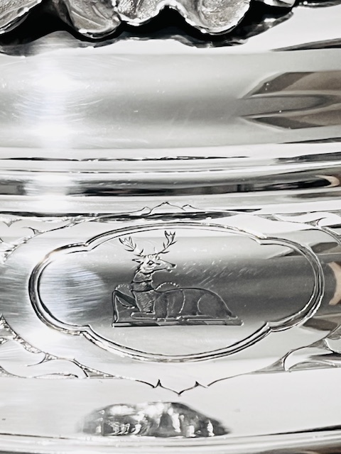 Handsome Antique Silver Plated Soup Tureen with Original Liner