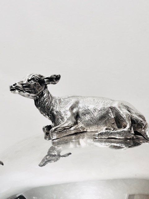 Extraordinary Antique Silver Plated Soup Tureen