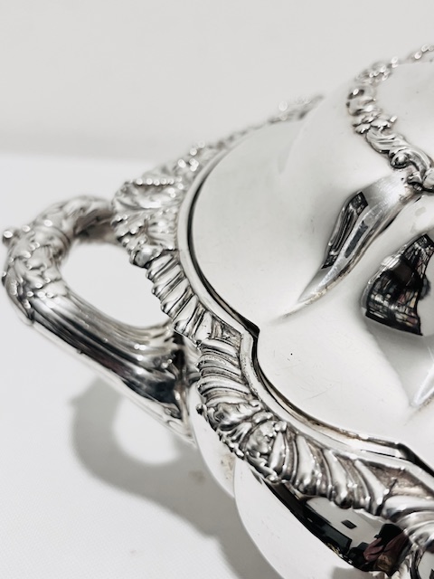 Pair of Victorian Antique Silver Plated Tureens by Tiffany & Co