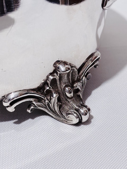 Antique Silver Plated Soufflé Dish by Elkington & Company