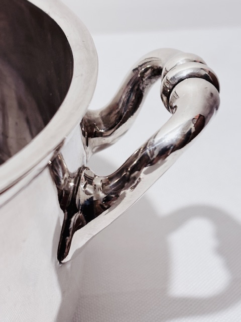 Antique Silver Plated Soufflé Dish by Elkington & Company