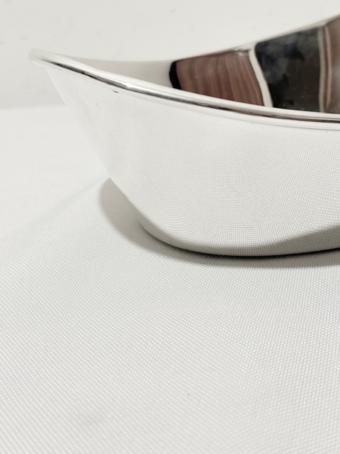 Antique Hotel Ware Silver Plated Bread Dish