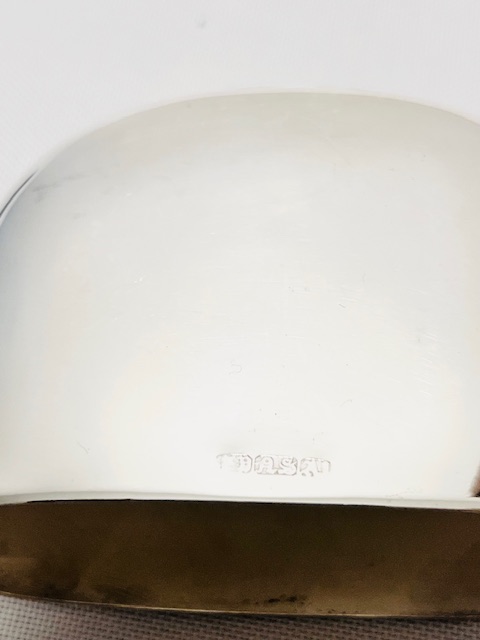 Silver Plated and Leather Bound Antique Hip Flask
