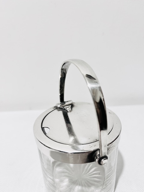 Antique Silver Plated Hulkin & Heath Jam or Preserve Jar
