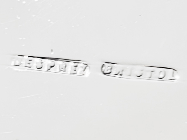 Novelty Antique Silver Plated Spoon Warmer Modelled as a Shoe