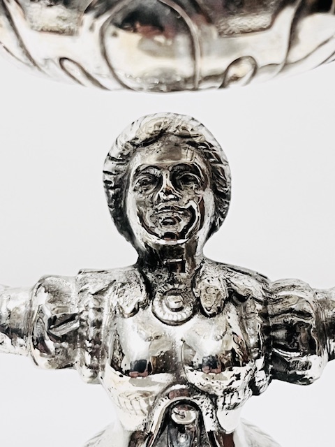 Antique Silver Plated Marriage Wager Cup