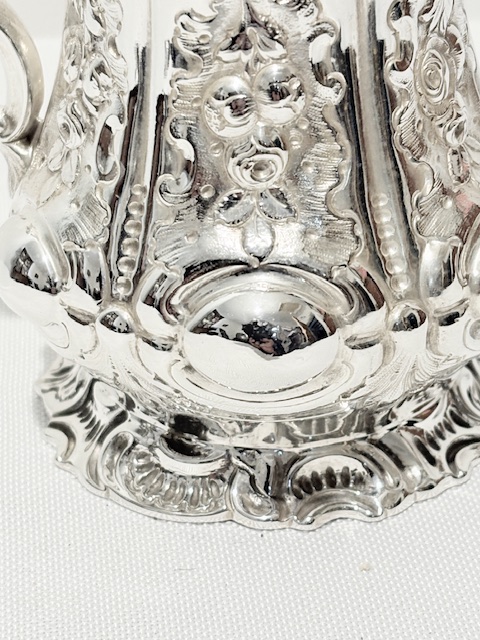 Antique Silver Plated Christening or Small Cup