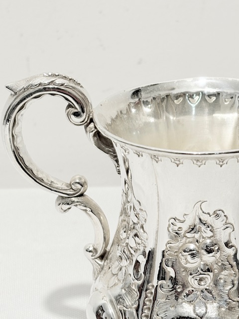 Antique Silver Plated Christening or Small Cup