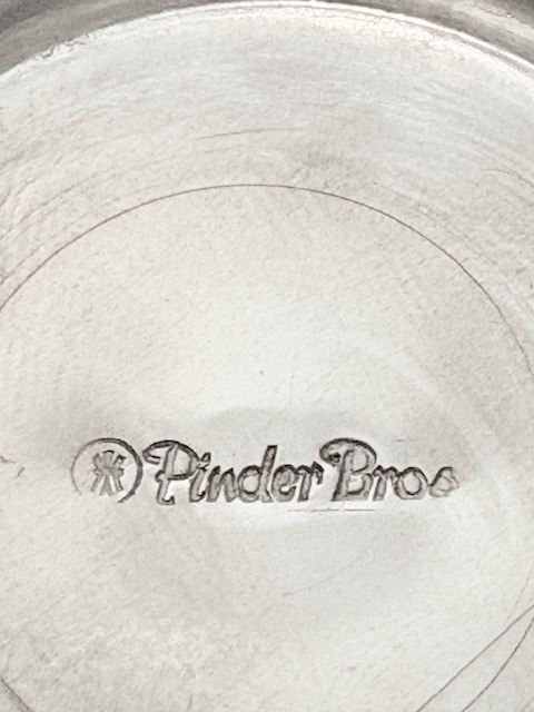 Unusual Vintage Silver Plated One Pint Tankard