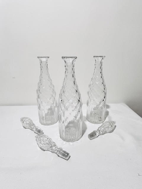 Antique Mappin Brothers Silver Plated and Glass Decanter Stand or Tantalus