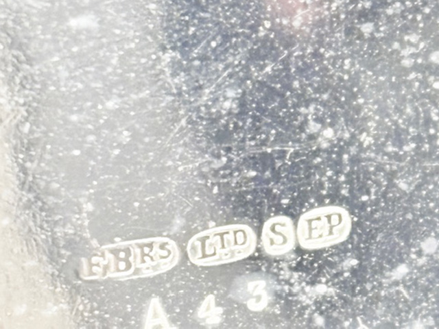 Antique Silver Plated Toast Rack by Fenton Brothers Antique Silver Plated Toast Rack by Fenton Brothers