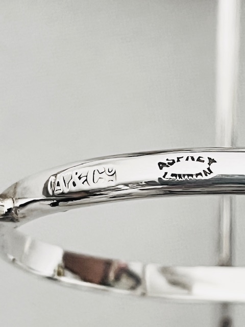 Novelty Antique Silver Plated Heated Toast Rack by Asprey