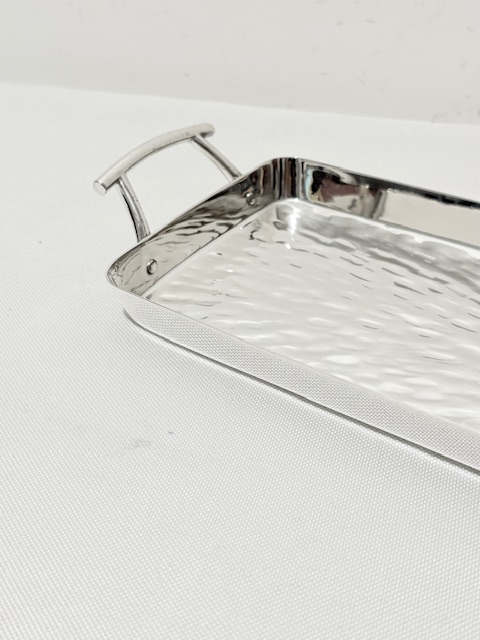 Antique Silver Plated Tray by Hukin & Heath