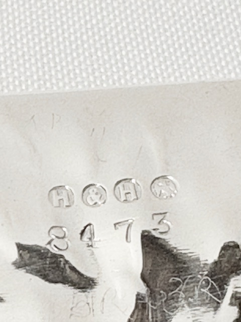 Antique Silver Plated Tray by Hukin & Heath