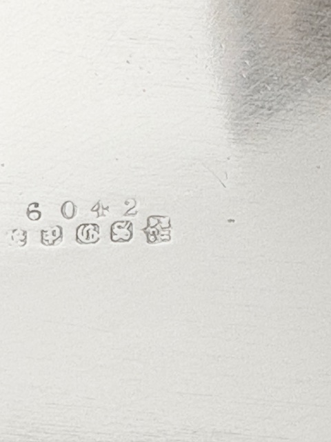 Antique Silver Plated Tray Mounted with Lines Antique Silver Plated Tray Mounted with Lines